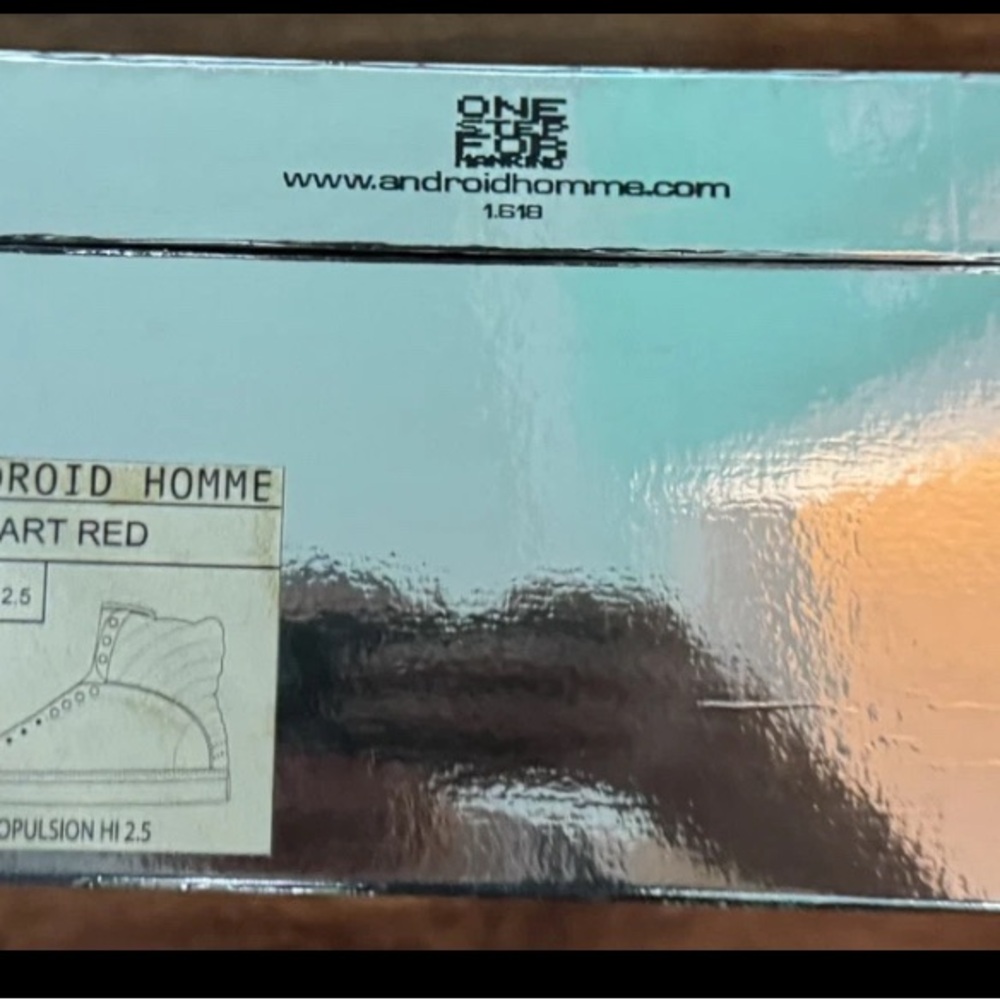 Android Homme Men's Propulsion Hi Red Shoes